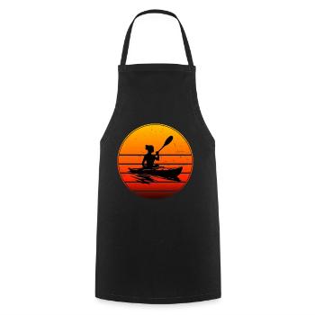 Kayak Kayak Canoë Homme Kayak Kayak Femme - Tablier de cuisine - noir - Devant - AI Model Male 185 dark (185cm)