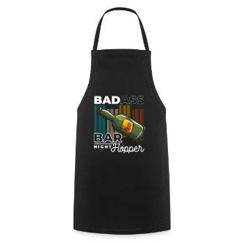 Celebrating Leisure Drinker Friends - Cooking Apron - black - Front - AI Model Male 185 dark (185cm)