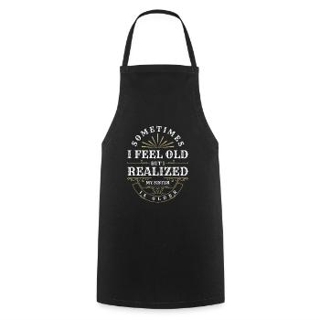 Frère Frère Amour Amour Regarder - Tablier de cuisine - noir - Devant - AI Model Male 185 dark (185cm)