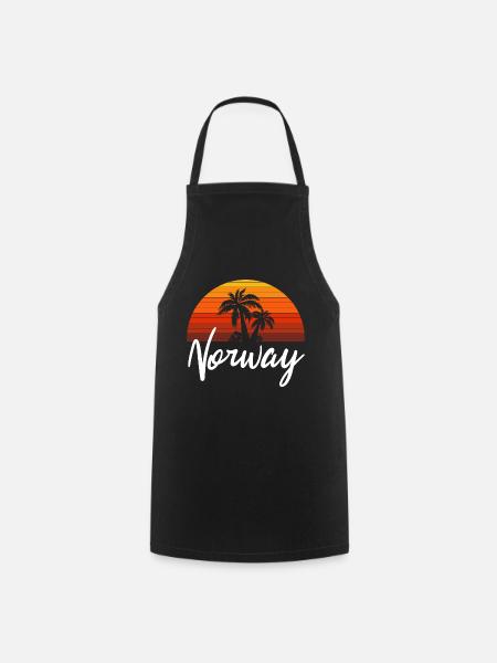 norway - Kochschürze - Schwarz