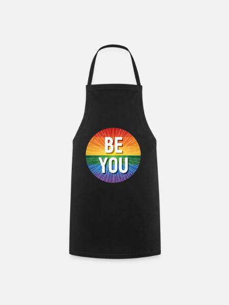 LGBTQ Be You - Kochschürze - Schwarz