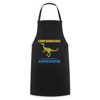 Therizinosaurus Dinosaur Dino Paleontologist - Cooking Apron - black - Front - AI Model Male 185 dark (185cm)