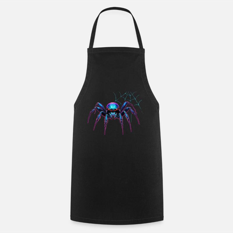 Spider - Kochschürze - Schwarz