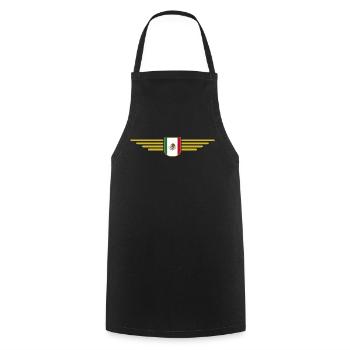 Mexico T-Shirt Design Culture & Tradition - Cooking Apron - black - Front - AI Model Male 185 dark (185cm)