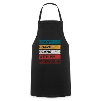Technologie Partie Sécurité - Tablier de cuisine - noir - Devant - AI Model Male 185 dark (185cm)