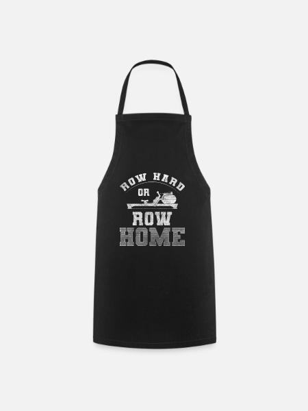 Rowing Training Strengthening Fitness - Cooking Apron - black