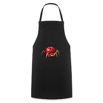 Cherry Spider Cherry Spider - Cooking Apron - black - Front - AI Model Male 185 dark (185cm)