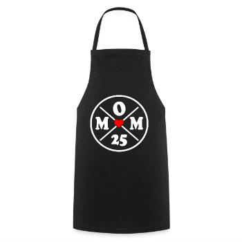 Mom 2025 - Tablier de cuisine - noir - Devant - AI Model Male 185 dark (185cm)