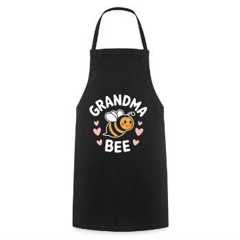 abeille abeille apicultrice abeille abeille - Tablier de cuisine - noir - Devant - AI Model Male 185 dark (185cm)