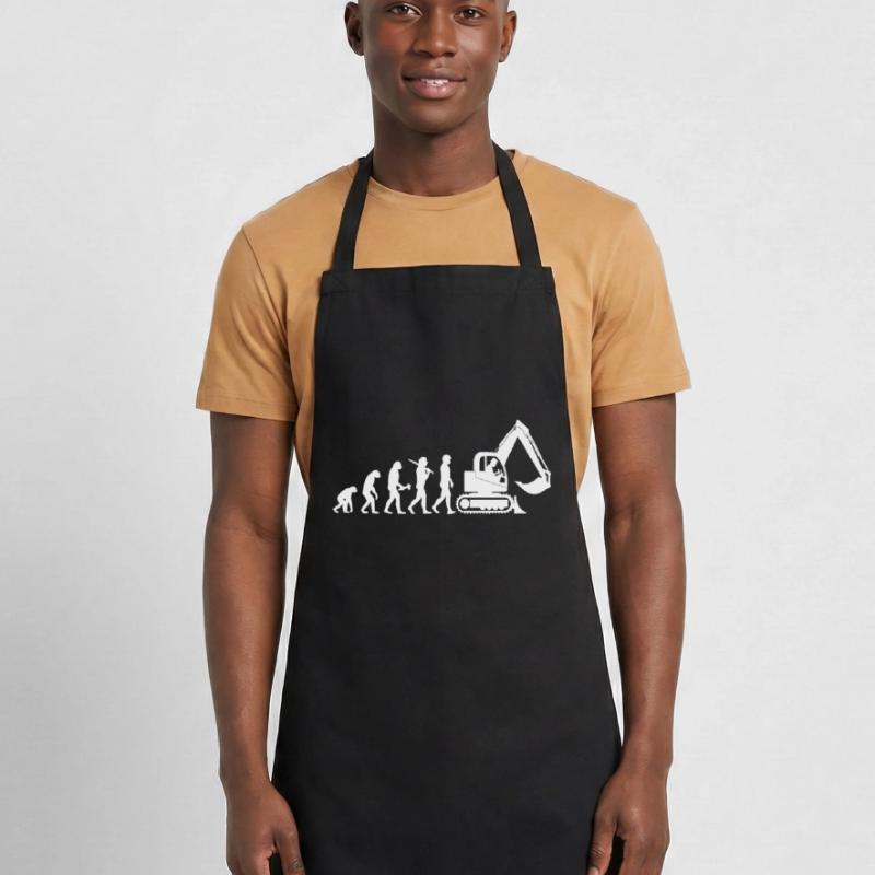Excavator Driver Excavator Operator Evolution Gift Cooking Apron