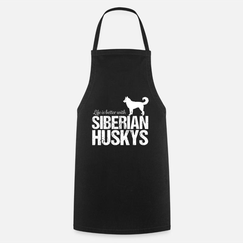 Husky Husky - Tablier de cuisine - noir