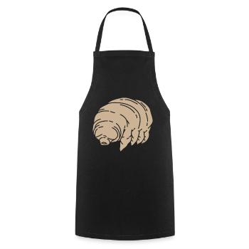 Tardigrade water bear microbiology - Cooking Apron - black - Front - AI Model Male 185 dark (185cm)
