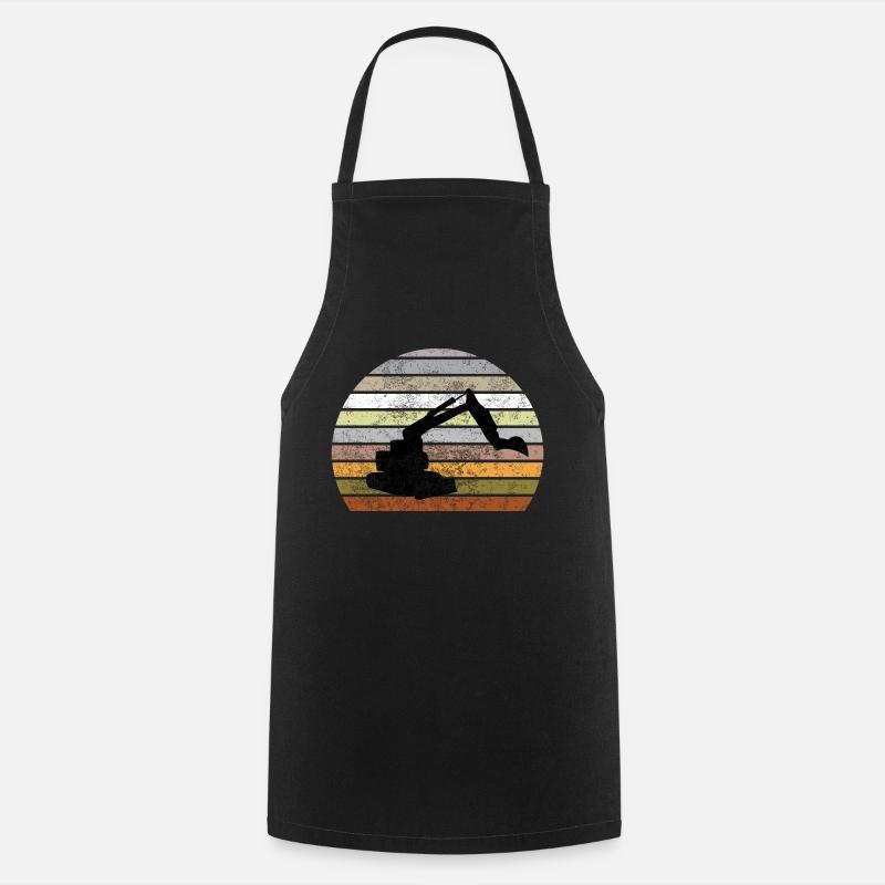 bagger shirt - Kochschürze - Schwarz
