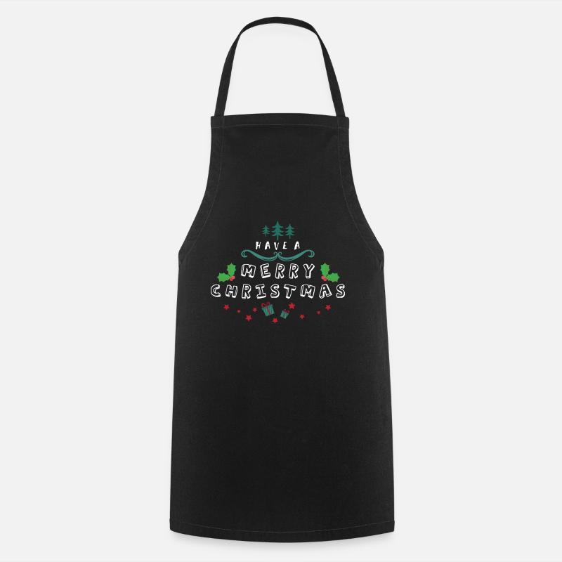 Christmas - Tablier de cuisine - noir