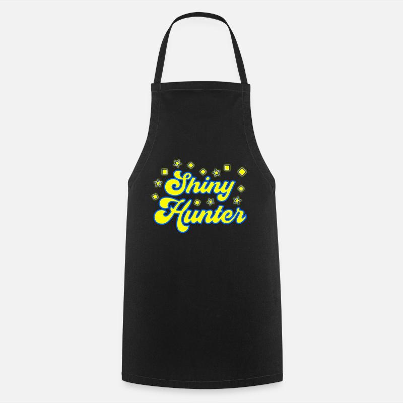 shiny hunter poke monster - Cooking Apron - black