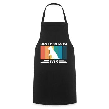Chien de chasse - Tablier de cuisine - noir - Devant - AI Model Male 185 dark (185cm)