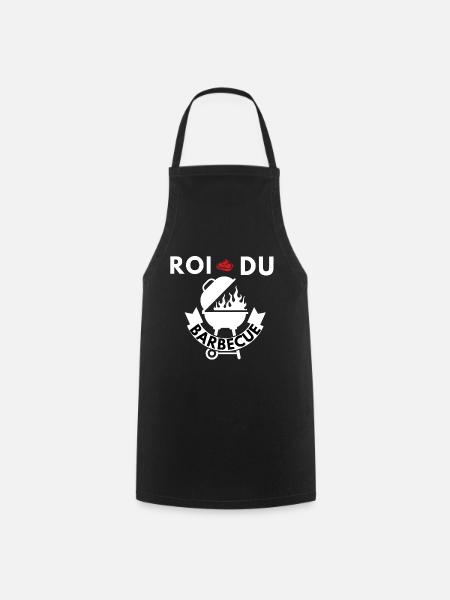 BARBECUE ROI - Tablier de cuisine - noir