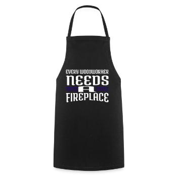 Axes Hobbyists Aaron Carpenter Tshirts Gift - Cooking Apron - black - Front - AI Model Male 185 dark (185cm)