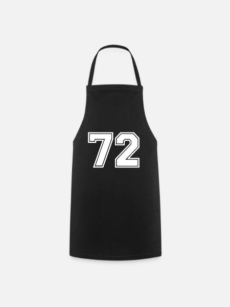72 - Kochschürze - Schwarz