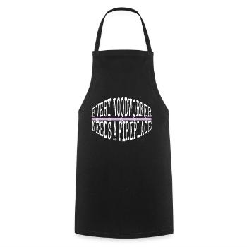 carpenter funny tshirts mason carpenter joke - Cooking Apron - black - Front - AI Model Male 185 dark (185cm)