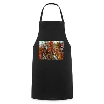 Espace Oddisey - Tablier de cuisine - noir - Devant - AI Model Male 185 dark (185cm)