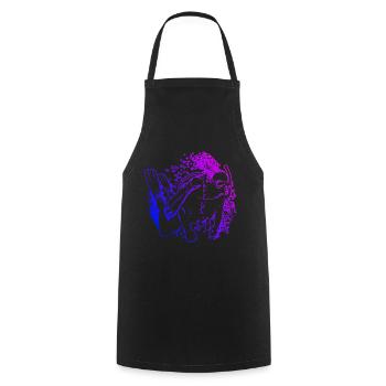 Plongée sous-marine Plongée sous-marine Plongée sous-marine Plongée sous-marine - Tablier de cuisine - noir - Devant - AI Model Male 185 dark (185cm)