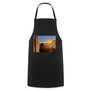 Storytelling - Cooking Apron - black - Front - AI Model Male 185 dark (185cm)