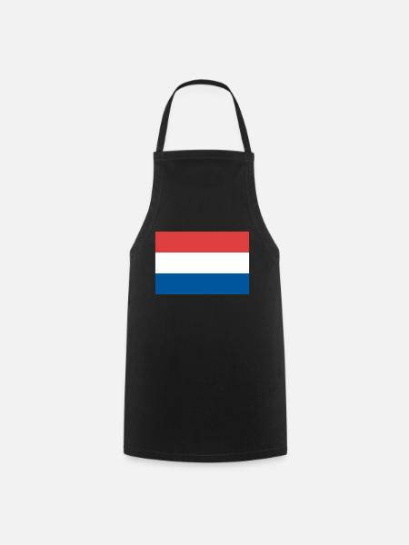 Pays-Bas - Tablier de cuisine - noir