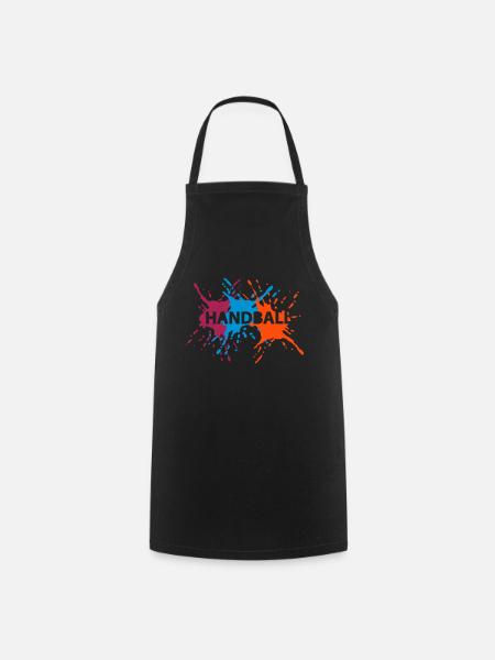 3 Splash Handball - Tablier de cuisine - noir