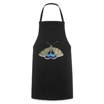 Blue underwing - Cooking Apron - black - Front - AI Model Male 185 dark (185cm)