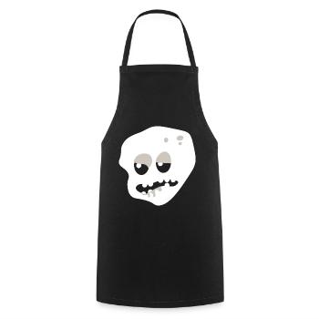 Zombie Kopf T-Shirt - Kochschürze - Schwarz - Vorne - AI Model Male 185 dark (185cm)