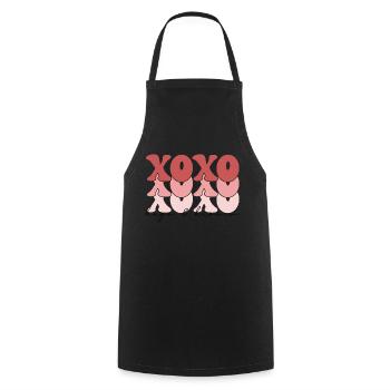 XOXO - Tablier de cuisine - noir - Devant - AI Model Male 185 dark (185cm)