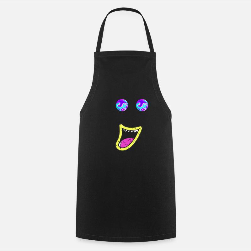 Monster - Kochschürze - Schwarz