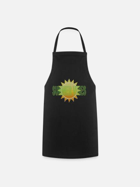 Summer Vibes - Kochschürze - Schwarz