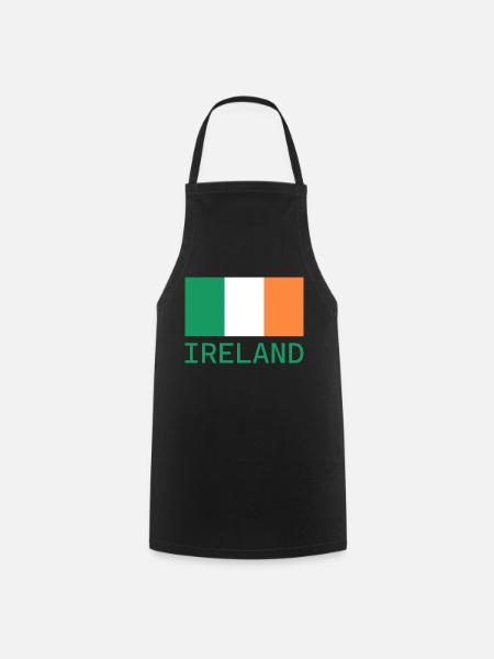 Irlande - Tablier de cuisine - noir