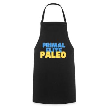 Primal Elite Paleo - Kochschürze - Schwarz - Vorne - AI Model Male 185 dark (185cm)