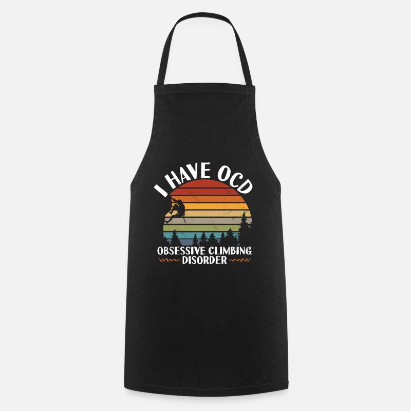 Climb - Cooking Apron - black