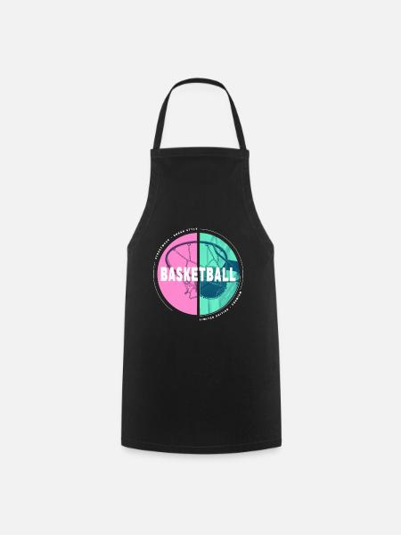 Basketteur Basketteur Basketteur Dunking Sport Player - Tablier de cuisine - noir