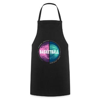 Basketball Basketball Player Dunking Sport Player - Cooking Apron - black - Front - AI Model Male 185 dark (185cm)