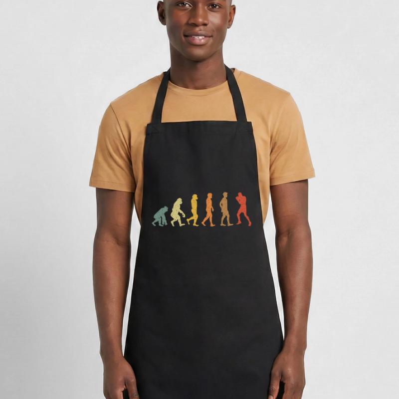 Boxes Evolution vintage retro Cooking Apron