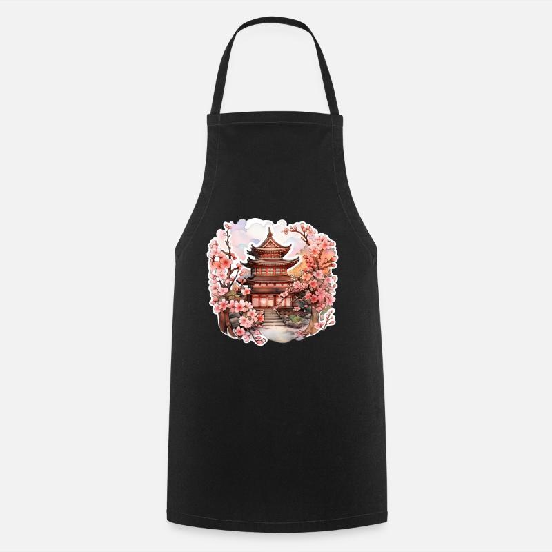Japan - Cooking Apron - black
