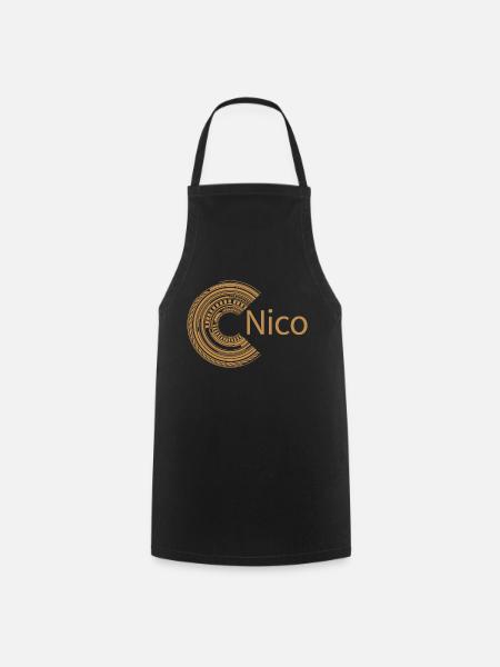 Pour Nico - Tablier de cuisine - noir