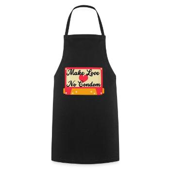 Mixtape of the year - Cooking Apron - black - Front - AI Model Male 185 dark (185cm)