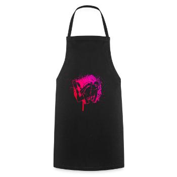 Scuba Diver Diving Scuba Diver Diver - Cooking Apron - black - Front - AI Model Male 185 dark (185cm)