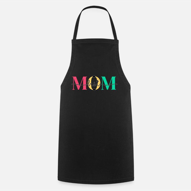 Meilleure maman colorée 2 - Tablier de cuisine - noir