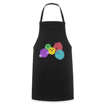 Ball Band - Cooking Apron - black - Front - AI Model Male 185 dark (185cm)