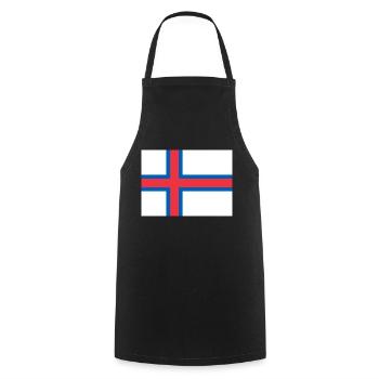 Féroé (îles) - Tablier de cuisine - noir - Devant - AI Model Male 185 dark (185cm)