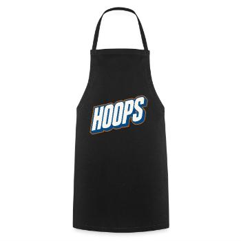 Hoops Basketball Sport Geschenkidee BBall - Kochschürze - Schwarz - Vorne - AI Model Male 185 dark (185cm)