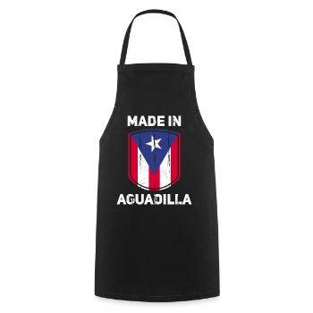 Porto Rico - Tablier de cuisine - noir - Devant - AI Model Male 185 dark (185cm)