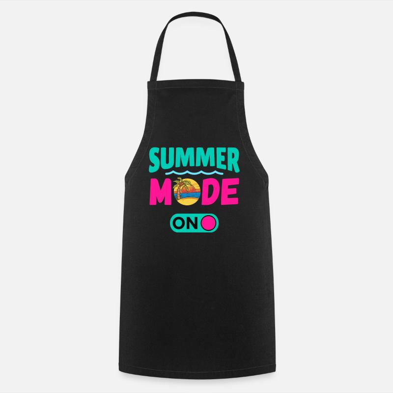 Sommermodus Ein - Kochschürze - Schwarz
